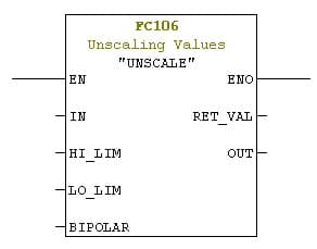 Unscale نمودن سیگنال‌های خروجی ولتاژی و جریانی